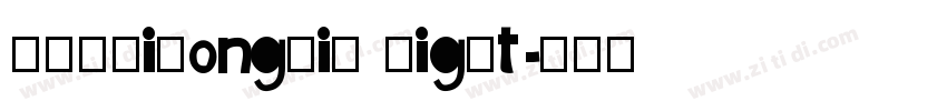 FZZhiTongTiS Light字体转换